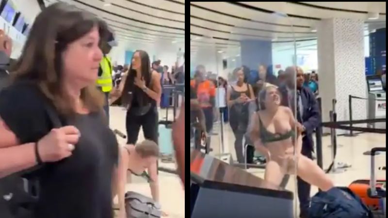 Jamaica Airport Viral Video