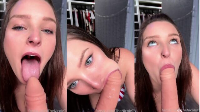 TheNicoleT First Blowjob OnlyFans Video