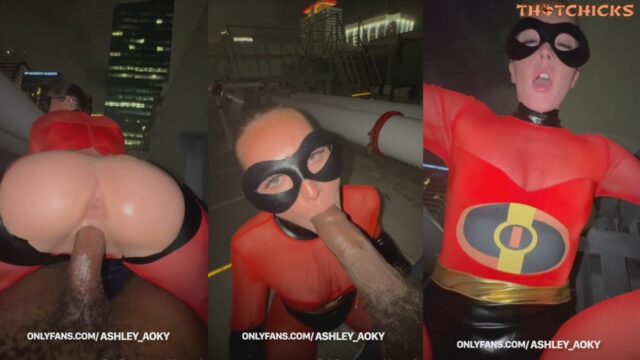 Ashley Aoky Elastigirl Sex Tape OnlyFans Video Leaked