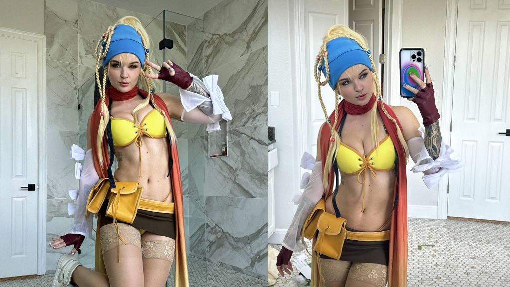 PeachJars Sexy Rikku Cosplay Nudes Onlyfans Photos Leaked