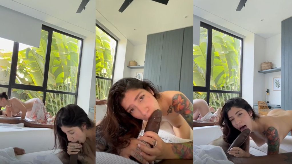 Taysha Sativa Gives A Blowjob To A BBC At The Spa Onlyfans Video Leaked