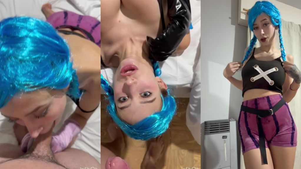 Rusitaok Blows Her BF BWC In Jinx Cosplay Onlyfans Video Leaked